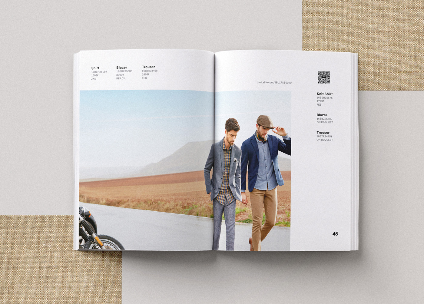 Basics diseño catálogo primavera 6