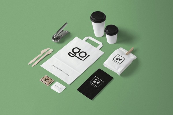 Go Catering Stationery Design